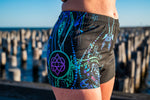 Cosmic Sea Womens Board Shorts