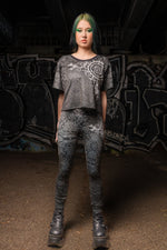 Wild Wastelands Womens Cropped Tee