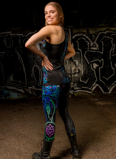 Cosmic Sea Womens Leggings