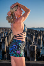 Cosmic Sea Womens Board Shorts